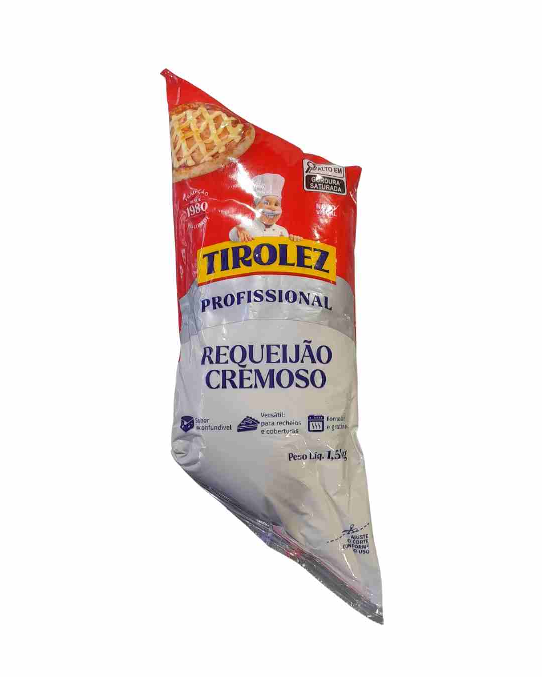 Requeijão Bisn Tirolez 1,5kg